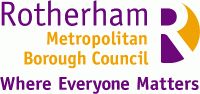 Rotherham Metropolitan Borough Council logo.