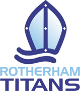 The logo of Rotherham Titans.