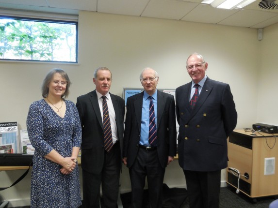 The PCC for South Yorkshire visiting Rotherham MCVC.
