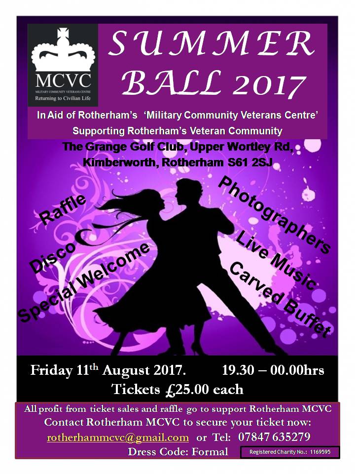 MCVC Charity Ball Poster 2017